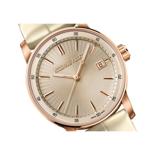 Audemars Piguet Code 11.59 77410OR.OO.A825CR.01 Selfwinding Pink Rose Gold 38mm Ivory Dial - Image 2