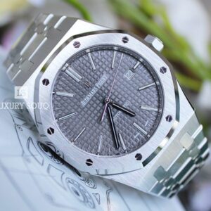 Audemars Piguet Royal Oak 15400St.Oo.1220St.04 Stainless Steel 41Mm Grey Dial Men’S Watch