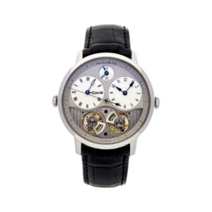 Arnold & Son DBG Equation GMT 1DGAS.S01A.C121S Stainless Steel 44mm Gray Dial Men’s Watch