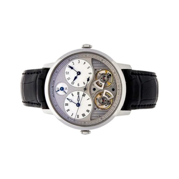 Arnold & Son DBG Equation GMT 1DGAS.S01A.C121S Stainless Steel 44mm Gray Dial Men’s Watch - Image 2