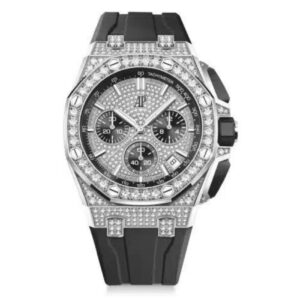 Audemars Piguet 26423Bc.Zz.D002Ca.01 Royal Oak Offshore White Gold Silver Dial