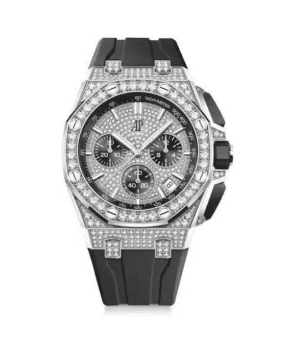 Audemars Piguet 26423Bc.Zz.D002Ca.01 Royal Oak Offshore White Gold Silver Dial