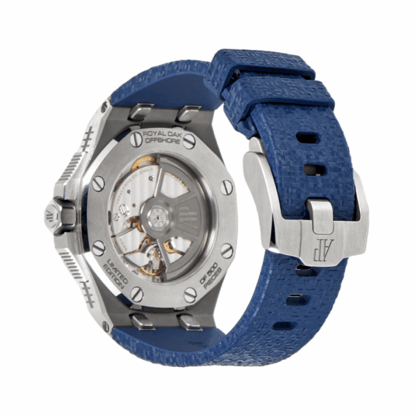 Audemars Piguet 77600TI.OO.A343CA.01 Royal Oak Offshore Titanium With Blue Rubber - Image 2