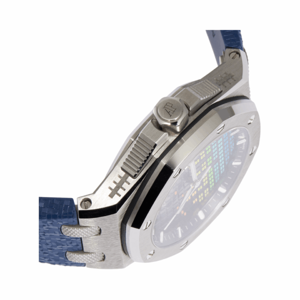 Audemars Piguet 77600TI.OO.A343CA.01 Royal Oak Offshore Titanium With Blue Rubber - Image 4