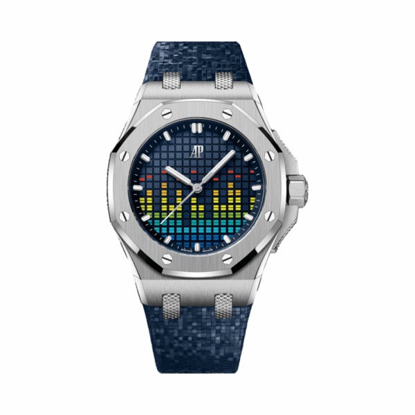 Audemars Piguet 77600TI.OO.A343CA.01 Royal Oak Offshore Titanium With Blue Rubber