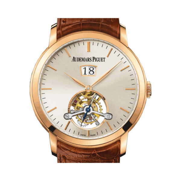 Audemars Piguet Jules Audemars 26559OR.OO.D088CR.01 Tourbillon Grande Date 18k Rose Gold - Image 5
