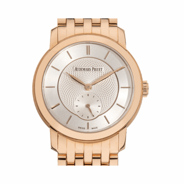 Audemars Piguet Jules Audemars 77250OR.OO.1270OR.01 Silver Index Dial 33mm Ladies Watch - Image 4