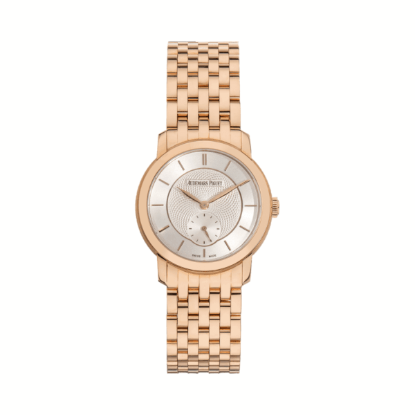Audemars Piguet Jules Audemars 77250OR.OO.1270OR.01 Silver Index Dial 33mm Ladies Watch