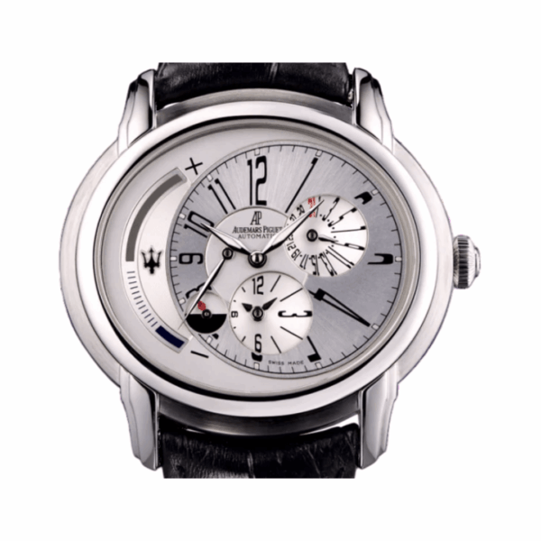 Audemars Piguet Millenary Maserati 26150ST.OO.D084CU.01 GMT Stainless steel 47mm Silver Dial Men’s Watch - Image 3