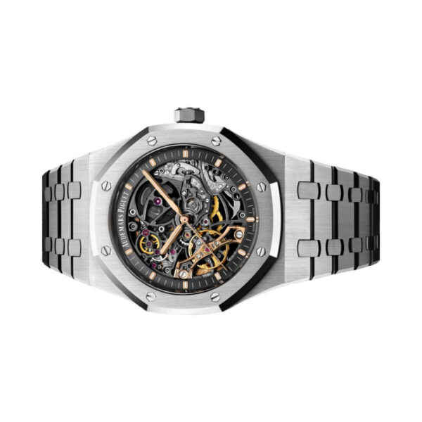 Audemars Piguet Royal Oak 15407St.OO.1220St.01 Double Balance Wheel Skeleton Dial - Image 2