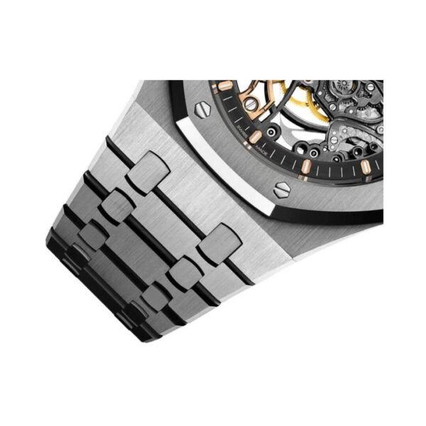 Audemars Piguet Royal Oak 15407St.OO.1220St.01 Double Balance Wheel Skeleton Dial - Image 3