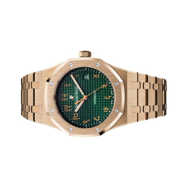 Audemars Piguet Royal Oak 15409OR.OO.1220.OR.01 Indian Sanskrit Dial 41mm Men’s Watch - Image 2