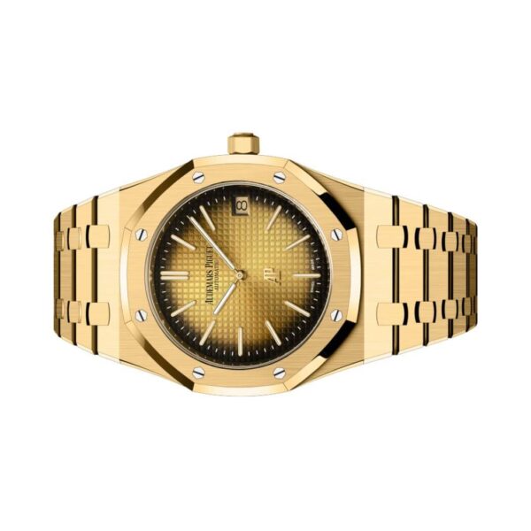 Audemars Piguet Royal Oak 16202Ba.Oo.1240Ba.02 Jumbo 18K Yellow Gold - Image 4