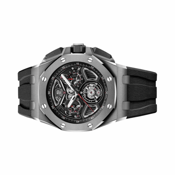 Audemars Piguet Royal Oak Offshore 26622TI.GG.D002CA.01 Selfwinding Chronograph Limited Edition 43mm Skeleton Dial Mens Watch - Image 5