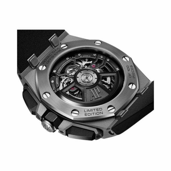 Audemars Piguet Royal Oak Offshore 26622TI.GG.D002CA.01 Selfwinding Chronograph Limited Edition 43mm Skeleton Dial Mens Watch - Image 2