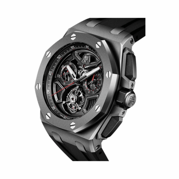Audemars Piguet Royal Oak Offshore 26622TI.GG.D002CA.01 Selfwinding Chronograph Limited Edition 43mm Skeleton Dial Mens Watch - Image 3