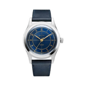 Baltic HMS 002 Blue Gilt Automatic Miyota Blue Dial 38mm Unisex Watch