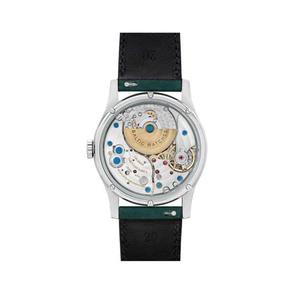 Baltic Micro Rotor MR01 Automatic Stainless Steel 36mm Salmon Dial Unisex Watch - Image 3