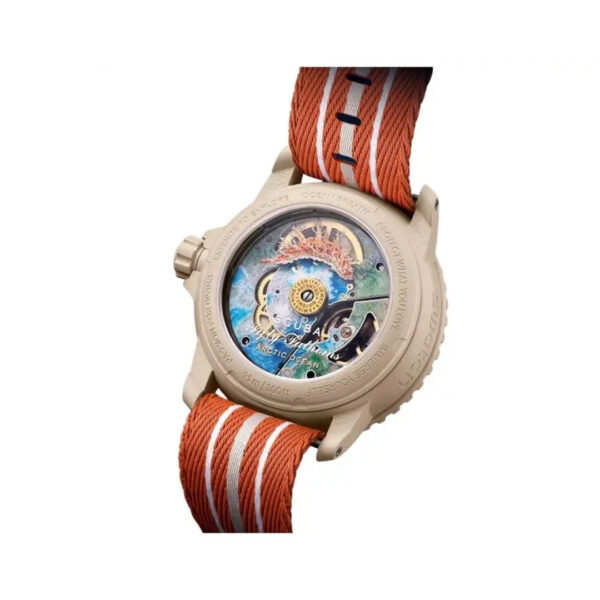 Blancpain X Swatch Scuba Fifty Fathoms Arctic Ocean SO35N100 Beige 42.3mm Unisex Watch - Image 2