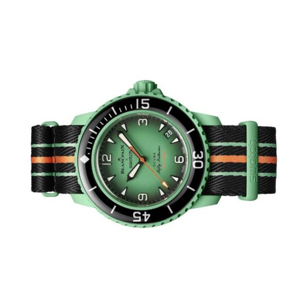 Blancpain x Swatch Indian Ocean SO35I100 Scuba Fifty Fathoms Collection - Image 10