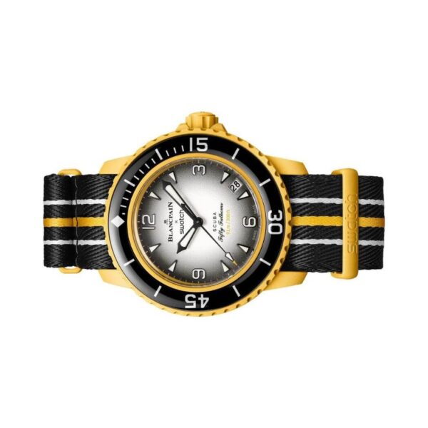 Blancpain x Swatch Pacific Ocean SO35P100 Scuba Fifty Fathoms Collection - Image 7