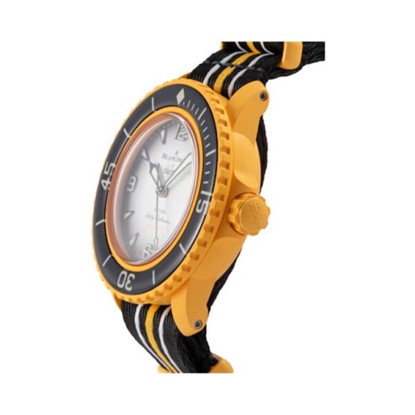 Blancpain x Swatch Pacific Ocean SO35P100 Scuba Fifty Fathoms Collection - Image 3