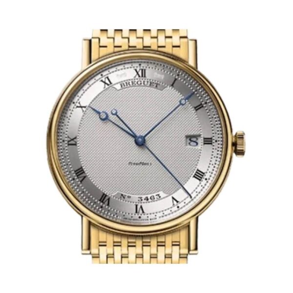 Breguet Classique 5177BA/12/AV0 Automatic YG Silver Dial Unisex Watch - Image 3
