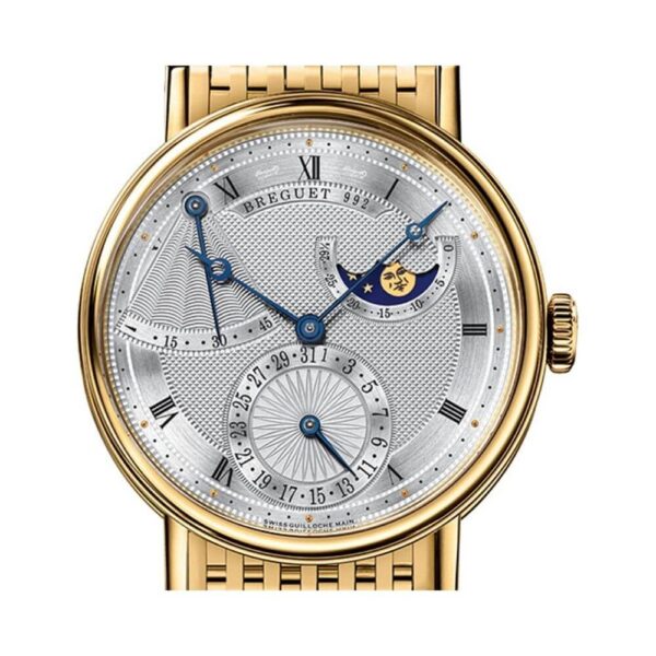 Breguet Classique 7137BA/11/AV0 Power Reserve Automatic Silver Dial 39MM Unisex Watch - Image 3