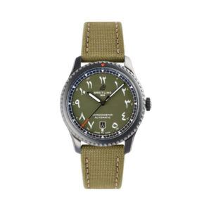 Breitling Aviator 8 M173153A1L1X2 Automatic Middle East Limited Edition 41mm Green Dial Men’s Watch