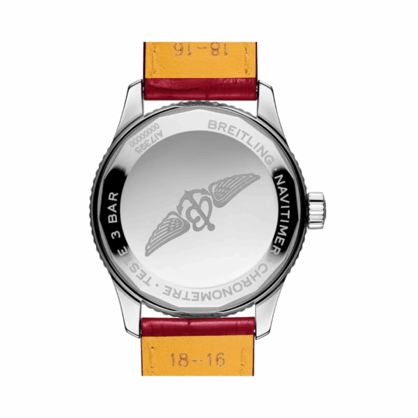 Breitling Navitimer A17395211A1P5 Red Alligator Leather MOP Dial - Image 2