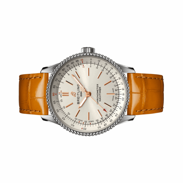 Breitling Navitimer A17395F41G1P3 Automatic Stainless Steel Case Silver Dial - Image 5