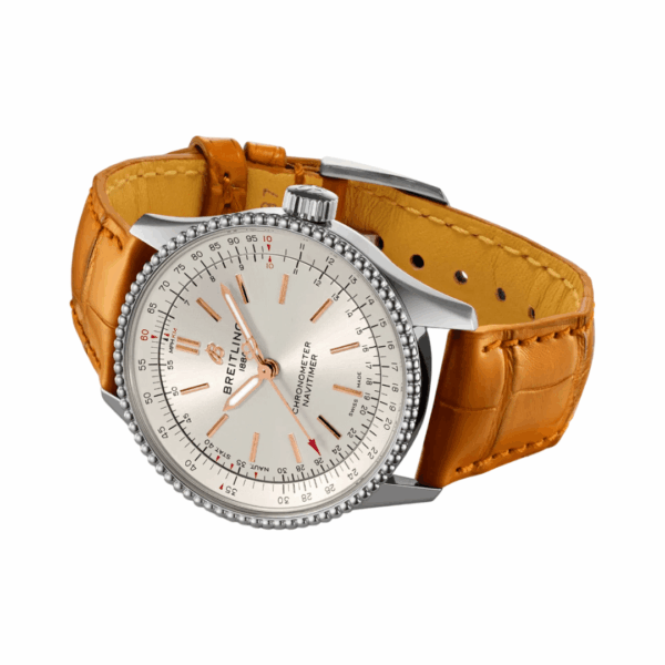 Breitling Navitimer A17395F41G1P3 Automatic Stainless Steel Case Silver Dial - Image 2