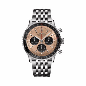 Breitling Navitimer AB0138241K1A1 Chronograph Stainless Steel Brown Dial