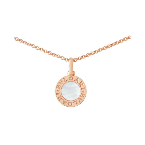 Bvlgari Bvlgari Pendant 350553 18kt Rose Gold Necklace MOP - Image 2