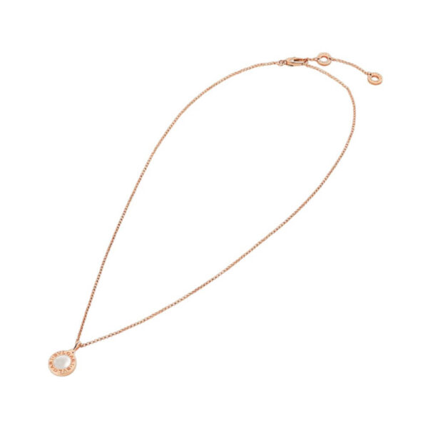 Bvlgari Bvlgari Pendant 350553 18kt Rose Gold Necklace MOP - Image 3