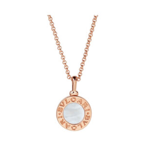 Bvlgari Bvlgari Pendant 350553 18kt Rose Gold Necklace MOP