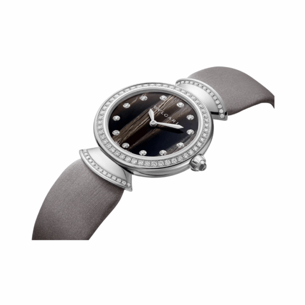 Bvlgari Diva 102434 DVW30BGDL/12 18Kt White Gold 30mm Black Dial Womens Watch - Image 2