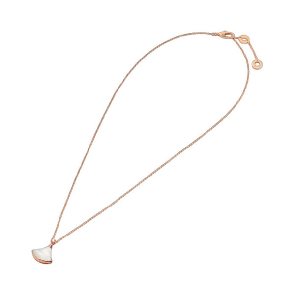 Bvlgari Divas 350581 Dream Necklace 18Kt Rose Gold With Diamond Pendant - Image 2