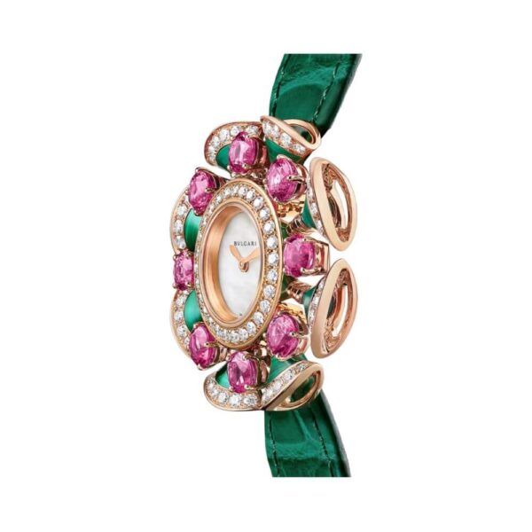 Bvlgari Divas Dream Watch 103636 Rose Gold Case MOP Dial - Image 3