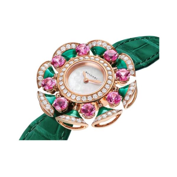 Bvlgari Divas Dream Watch 103636 Rose Gold Case MOP Dial - Image 4