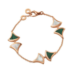 Bvlgari Dream 352606 MOP And Malachite Green Bracelet