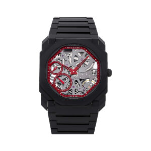 Bvlgari Octo Finissimo 103527 Hand Wind 40mm Skeleton Dial Men’s Watch