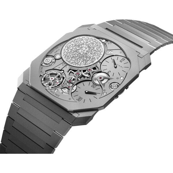 Bvlgari Octo Finissimo Ultra 103611 Titanium 10th Anniversary Limited edition of 10 pieces 40mm Skeleton Dial Men’s Watch - Image 2