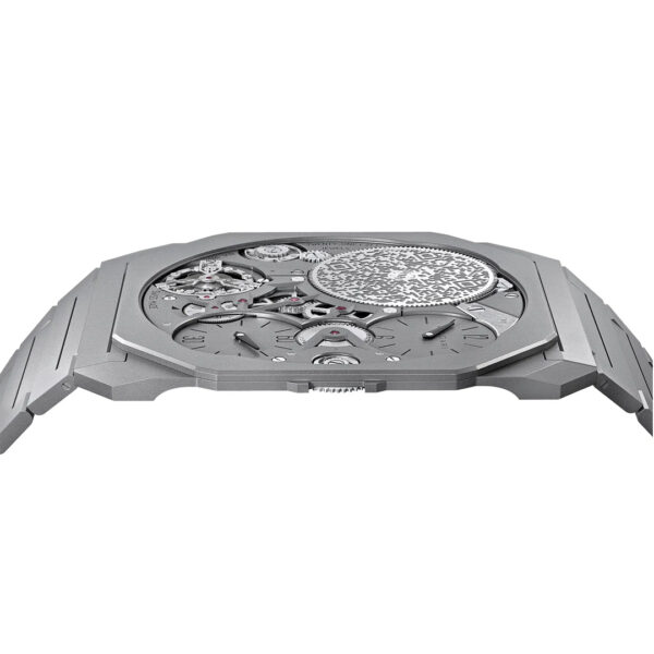 Bvlgari Octo Finissimo Ultra 103611 Titanium 10th Anniversary Limited edition of 10 pieces 40mm Skeleton Dial Men’s Watch - Image 3