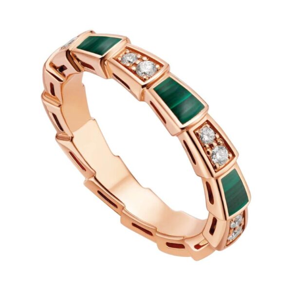Bvlgari Serpenti 356754 AN858752 18K Pave Diamonds Ring - Image 3