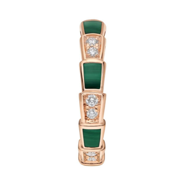 Bvlgari Serpenti 356754 AN858752 18K Pave Diamonds Ring - Image 2