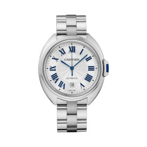 Cartier Cle De Cartier WSCL0007 Stainless Steel 40MM Silver Dial