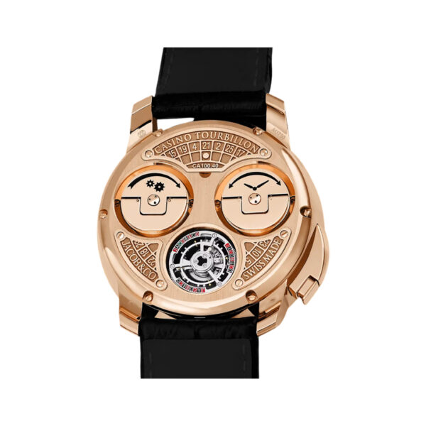 Jacob & Co Casino CA100.40.AA.AB.A 18k Rose Gold Tourbillion Limited to 101 Pieces 44mm Men’s Watch - Image 2
