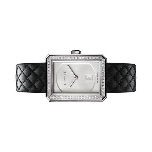 Chanel Boy Friend H6677 Quartz White Gold Silver Dial - Image 3