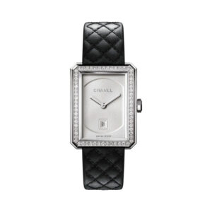 Chanel Boy Friend H6677 Quartz White Gold Silver Dial